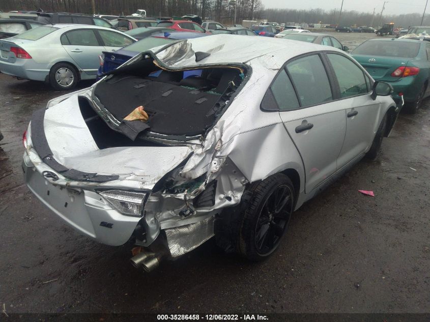 2022 TOYOTA COROLLA SE/SE NIGHTSHADE/APEX SE VIN: 5YFS4MCE0NP105324