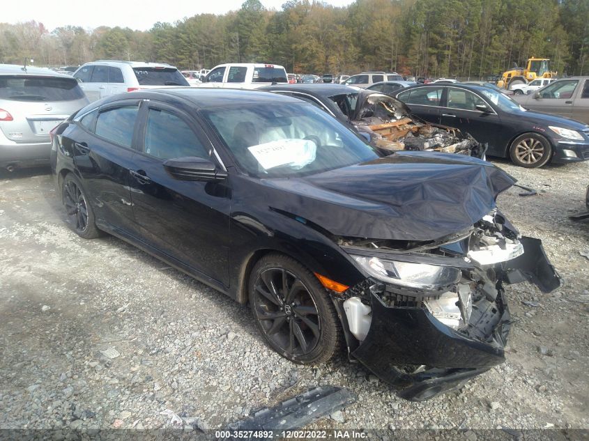 2020 HONDA CIVIC SEDAN SPORT VIN: 2HGFC2E88LH535977
