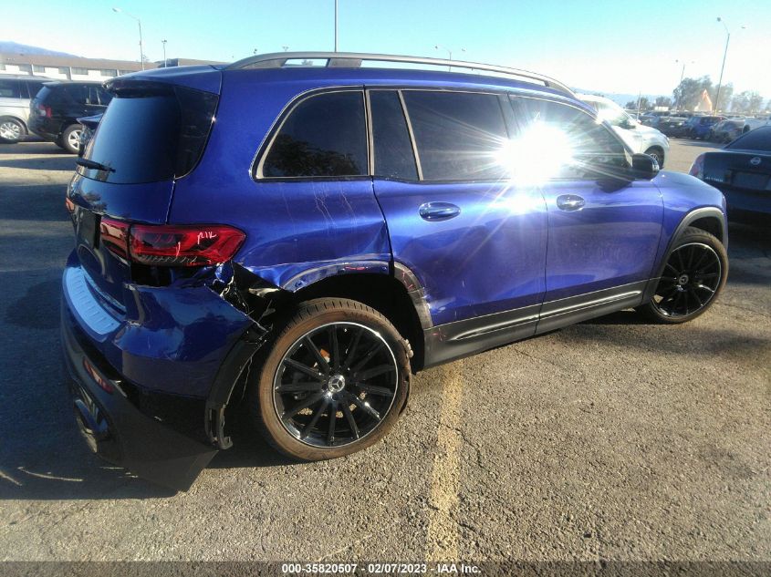 2022 MERCEDES-BENZ GLB GLB 250 VIN: W1N4M4GB9NW256204