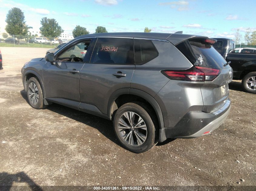 2021 NISSAN ROGUE SV VIN: 5N1AT3BB0MC749585