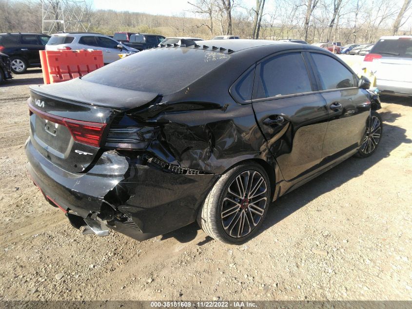 2022 KIA FORTE GT VIN: 3KPF44AC0NE456321