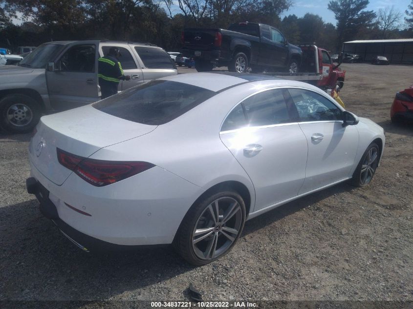 2022 MERCEDES-BENZ CLA VIN: W1K5J4GB5NN320397