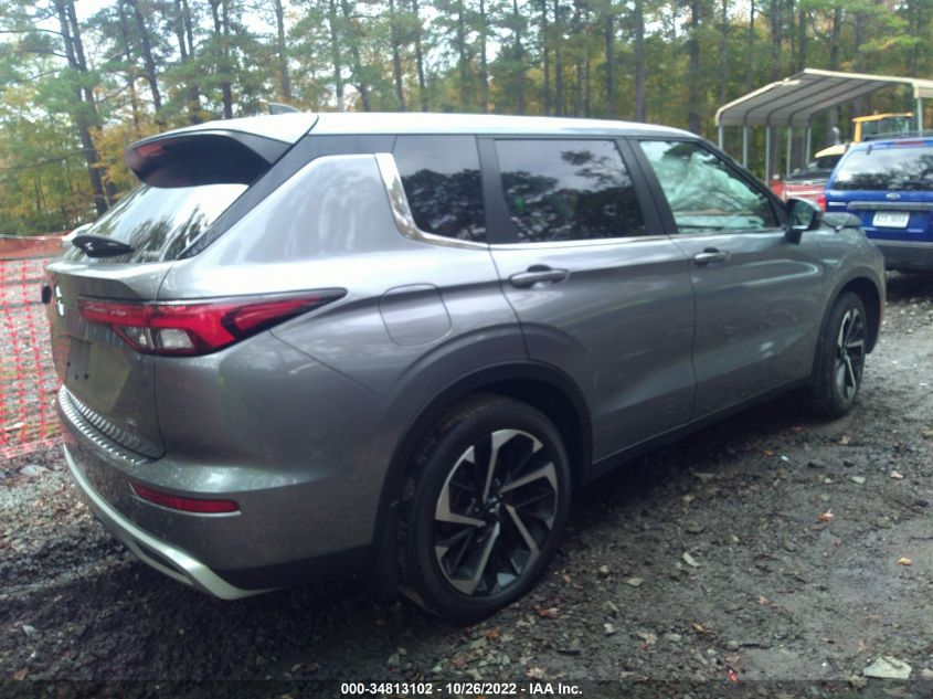 2022 MITSUBISHI OUTLANDER SE VIN: JA4J4UA81NZ020341
