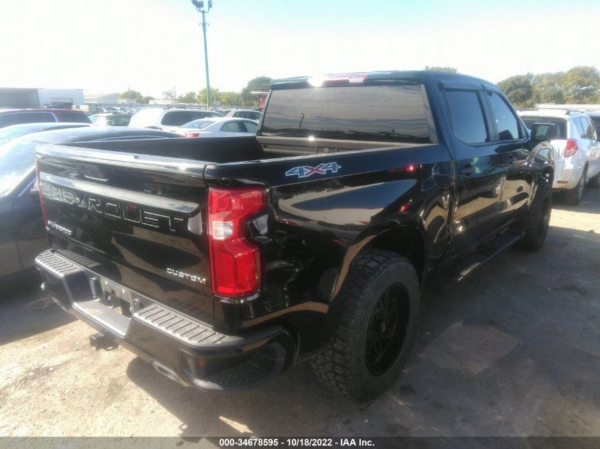 2020 CHEVROLET SILVERADO 1500 CUSTOM VIN: 3GCUYBEF7LG200411