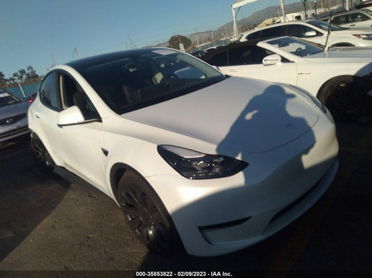 2022 TESLA MODEL Y PERFORMANCE VIN: 7SAYGDEF1NF558602