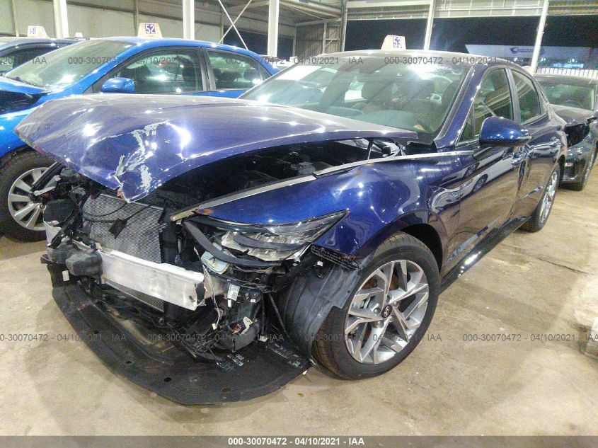 2020 HYUNDAI SONATA SEL VIN: 5NPEF4JA2LH054930