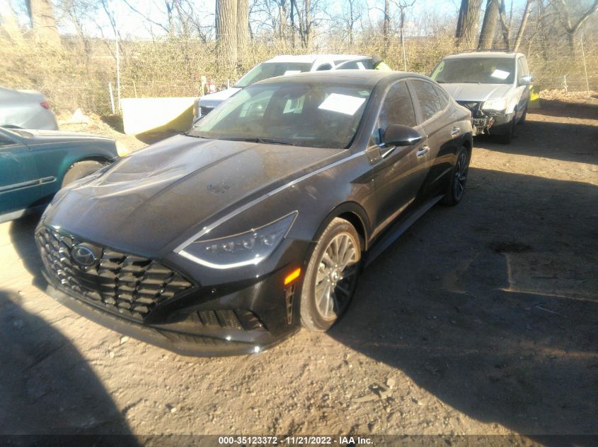 2021 HYUNDAI SONATA LIMITED VIN: 5NPEH4J22MH095448