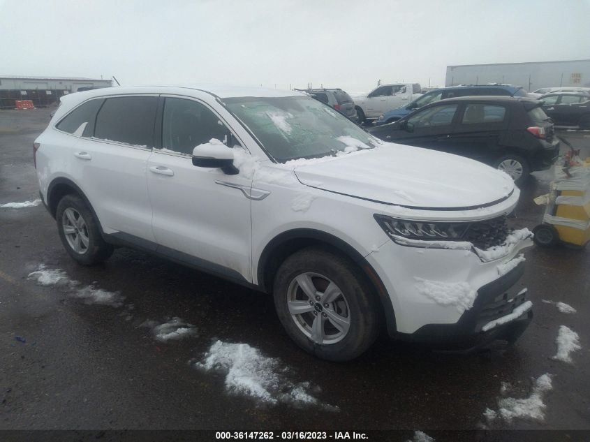 2022 KIA SORENTO LX VIN: 5XYRGDLC9NG106805