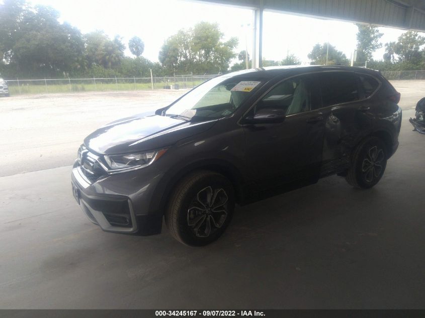 2022 HONDA CR-V EX-L VIN: 2HKRW2H82NH636392