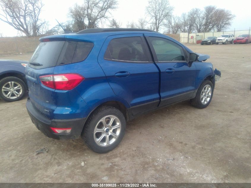 2020 FORD ECOSPORT SE VIN: MAJ6S3GL4LC347586