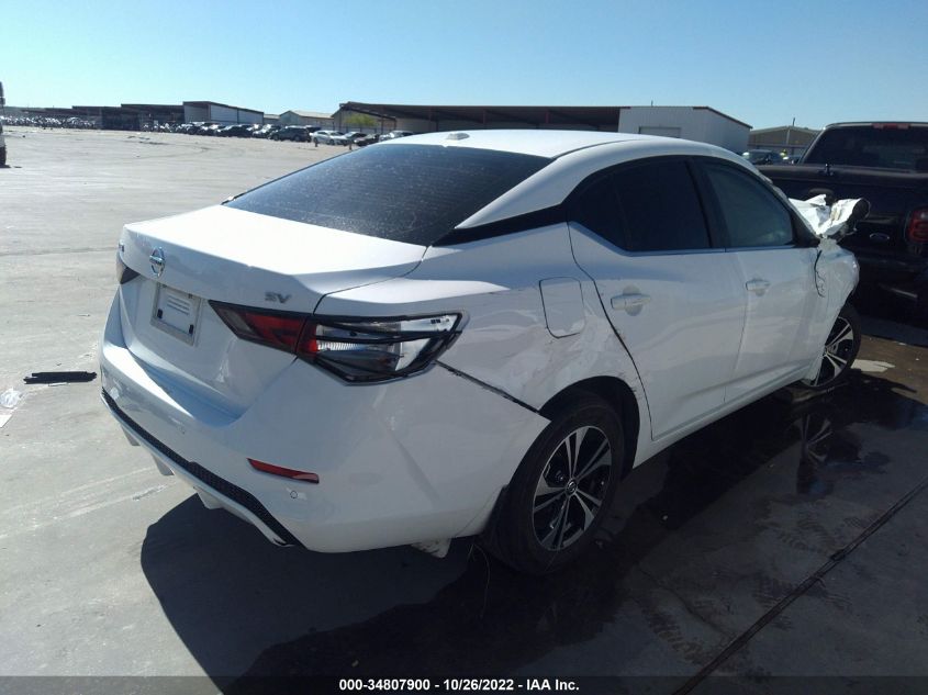 2021 NISSAN SENTRA SV VIN: 3N1AB8CVXMY243642