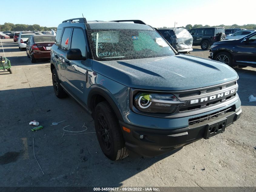 2022 FORD BRONCO SPORT BIG BEND VIN: 3FMCR9B67NRD45649