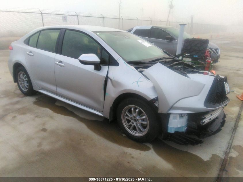 2022 TOYOTA COROLLA HYBRID LE VIN: JTDEAMDE5N3009279