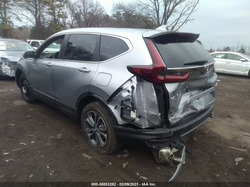 2022 HONDA CR-V EX-L VIN: 5J6RW2H8XNA013880