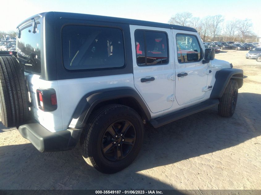 2021 JEEP WRANGLER UNLIMITED SPORT ALTITUDE VIN: 1C4HJXDN7MW867364