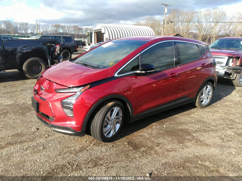 2022 CHEVROLET BOLT EV 1LT VIN: 1G1FW6S07N4132013