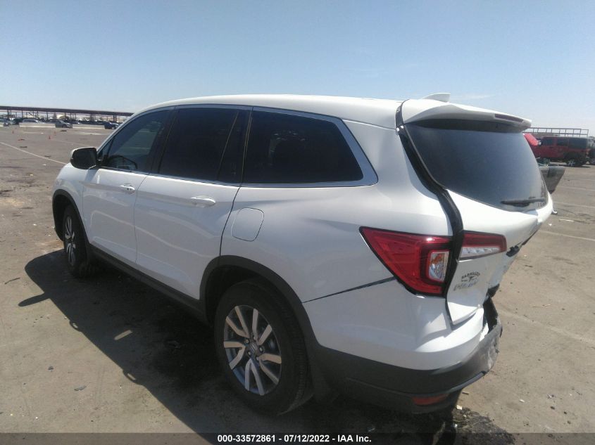 2022 HONDA PILOT EX-L VIN: 5FNYF5H56NB017666