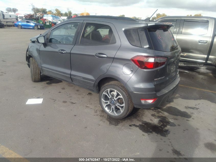 2020 FORD ECOSPORT SES VIN: MAJ6S3JL5LC358329