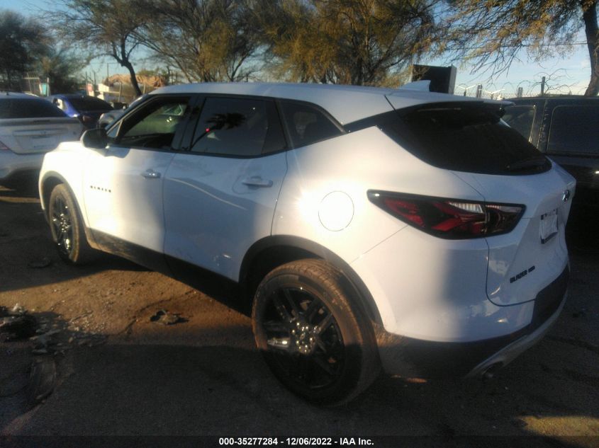 2022 CHEVROLET BLAZER LT VIN: 3GNKBHR44NS132936
