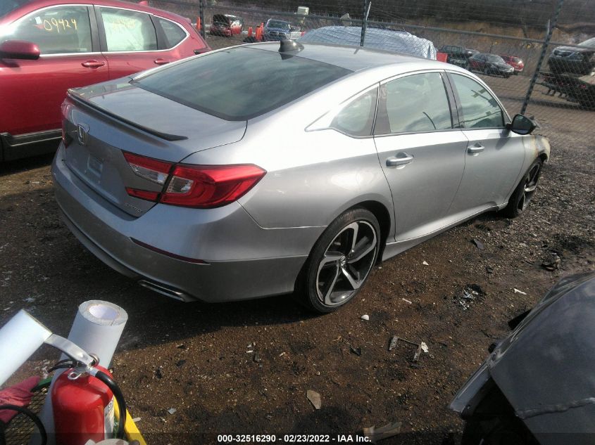 2021 HONDA ACCORD SEDAN SPORT VIN: 1HGCV1F31MA023892