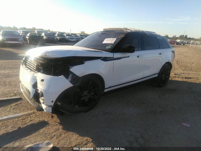 2021 LAND ROVER RANGE ROVER VELAR R-DYNAMIC S VIN: SALYT2EU1MA313049