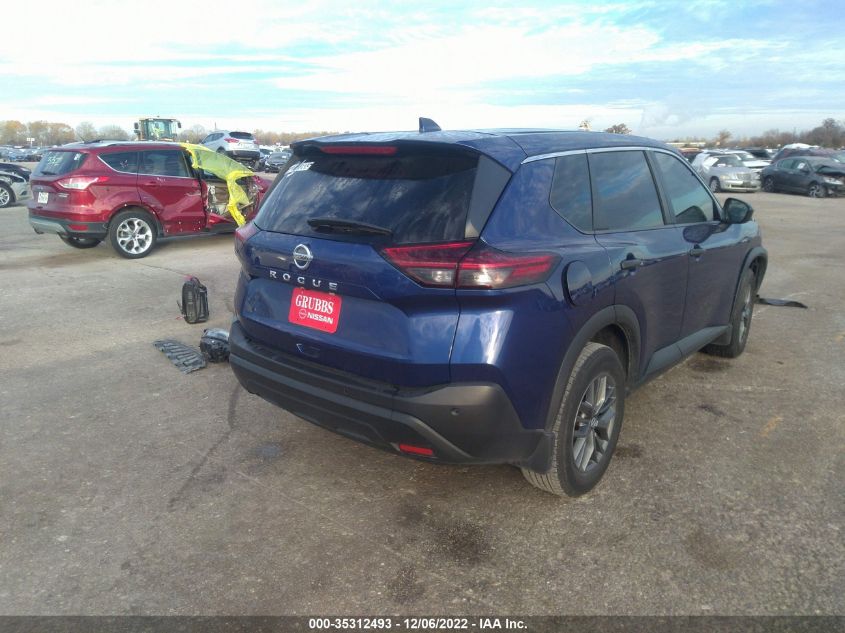 2021 NISSAN ROGUE S VIN: 5N1AT3AAXMC835608