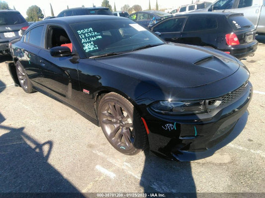 2022 DODGE CHARGER SCAT PACK VIN: 2C3CDXGJ0NH210226