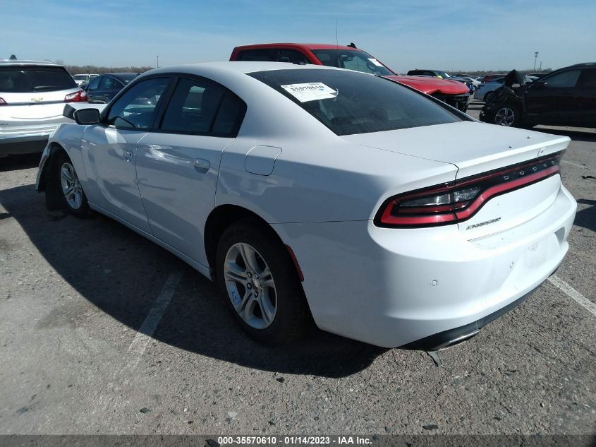 2022 DODGE CHARGER SXT VIN: 2C3CDXBG6NH161433