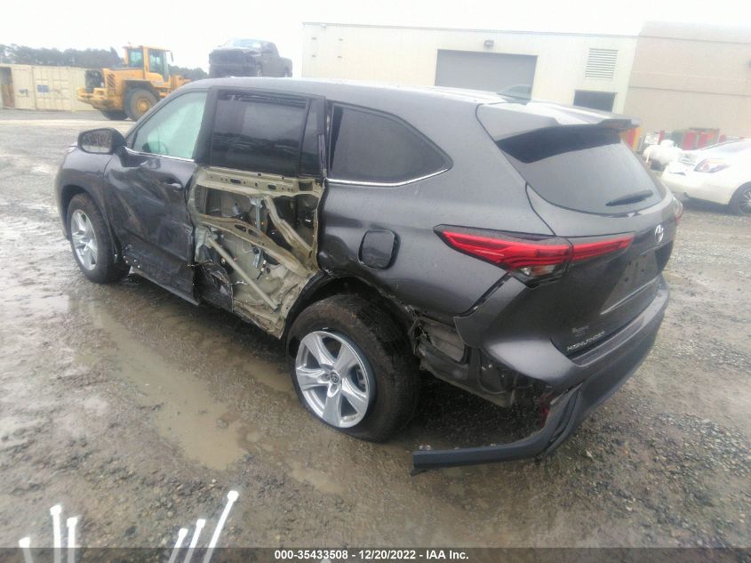 2021 TOYOTA HIGHLANDER L/LE VIN: 5TDZZRAH5MS046836