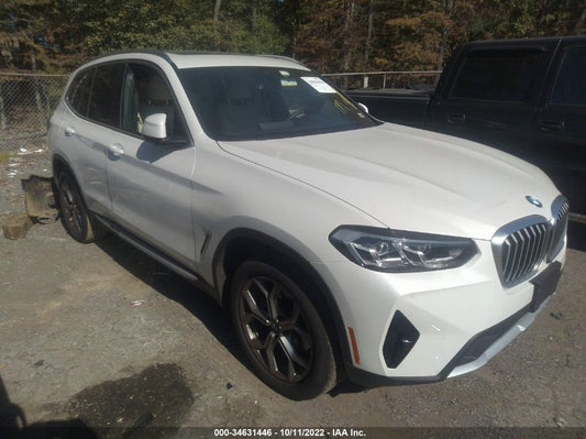 2022 BMW X3 XDRIVE30I VIN: 5UX53DP0XN9K21911