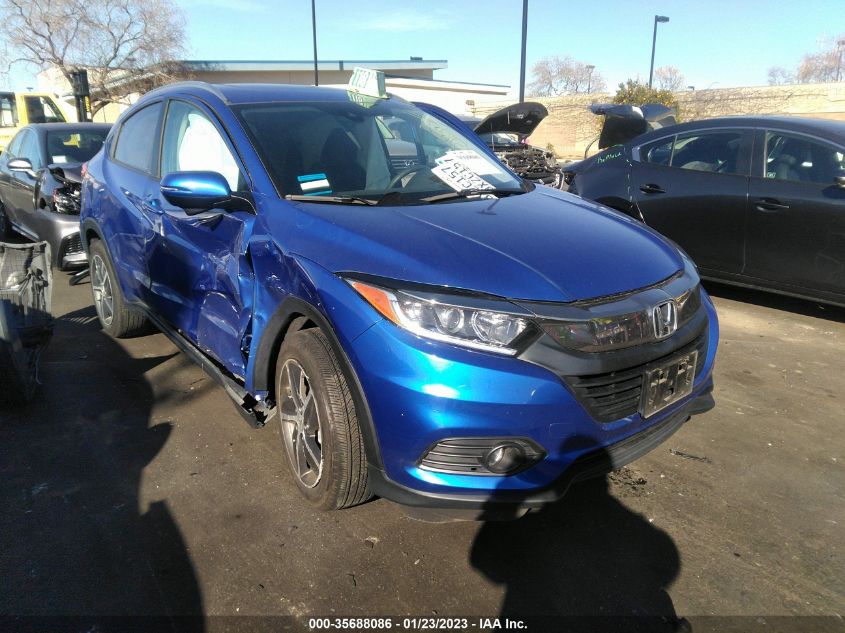 2022 HONDA HR-V EX VIN: 3CZRU5H53NM702031