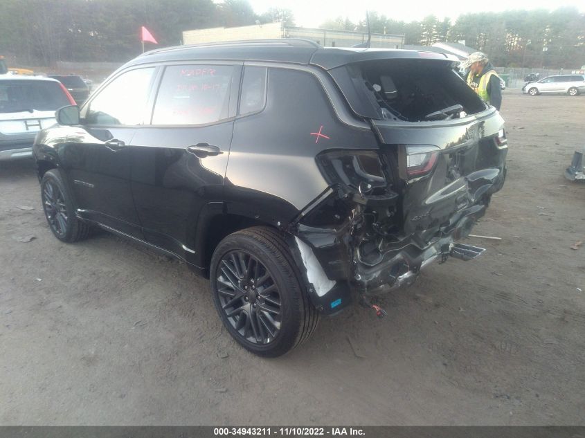 2022 JEEP COMPASS HIGH ALTITUDE VIN: 3C4NJDCB4NT190421