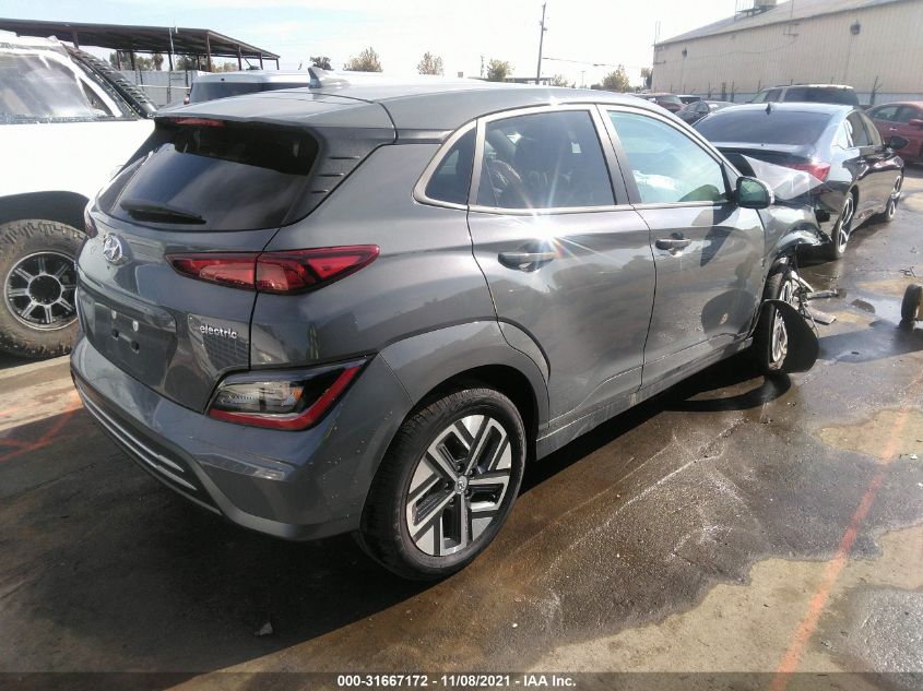 2022 HYUNDAI KONA ELECTRIC SEL VIN: KM8K33AG2NU139832