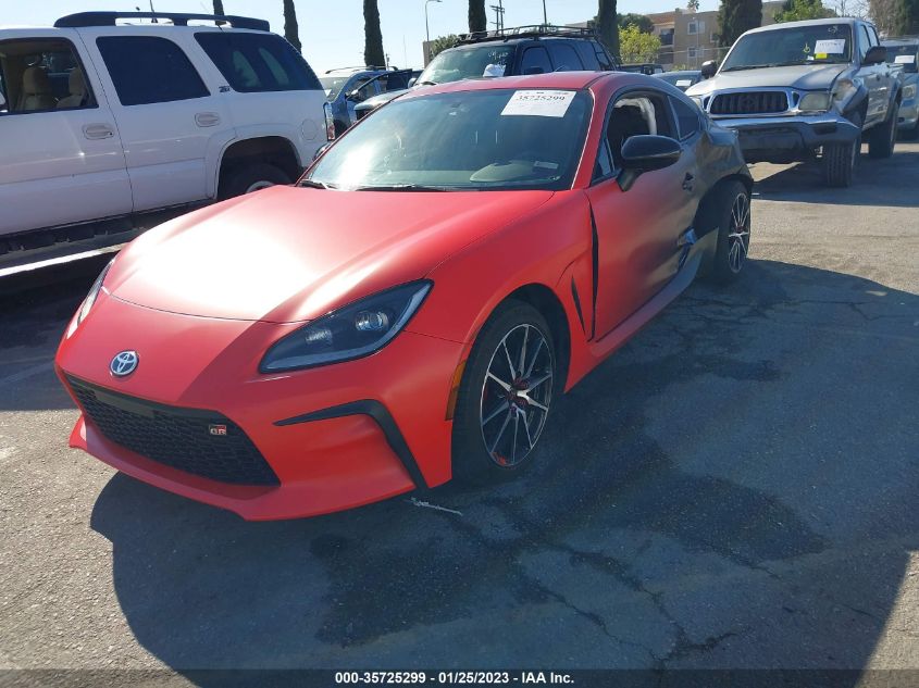 2022 TOYOTA GR86 VIN: JF1ZNBC19N8757146