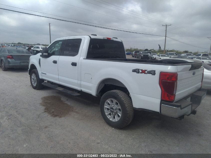 2021 FORD SUPER DUTY F-250 SRW XL/XLT/LARIAT VIN: 1FT7W2BT7MEC68343