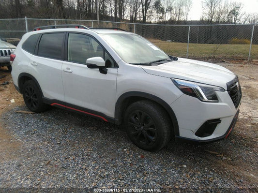 2022 SUBARU FORESTER SPORT VIN: JF2SKAJC4NH410151