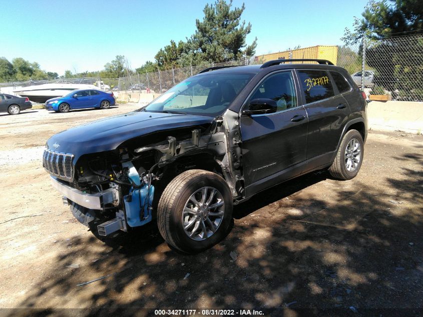 2022 JEEP CHEROKEE LATITUDE LUX VIN: 1C4PJMMX4ND518798