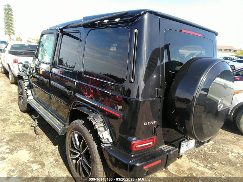 2022 MERCEDES-BENZ G-CLASS G 550 VIN: W1NYC6BJ1NX454946