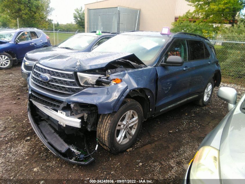 2021 FORD EXPLORER XLT VIN: 1FMSK8DH5MGB94051