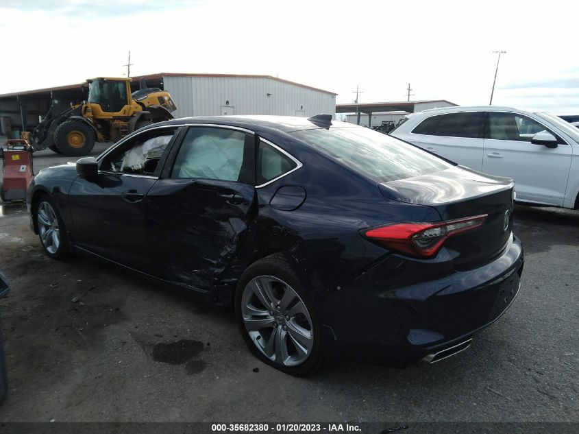 2021 ACURA TLX W/TECHNOLOGY PACKAGE VIN: 19UUB5F40MA007275