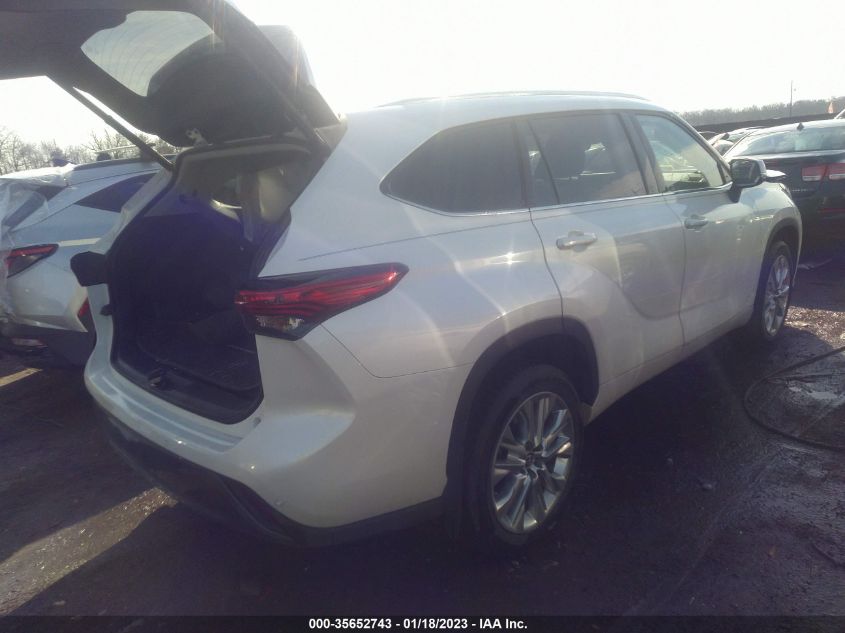 2021 TOYOTA HIGHLANDER LIMITED/PLATINUM VIN: 5TDDZRBH1MS081558