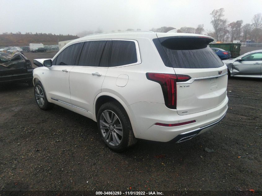 2022 CADILLAC XT6 PREMIUM LUXURY VIN: 1GYKPDRS9NZ175649
