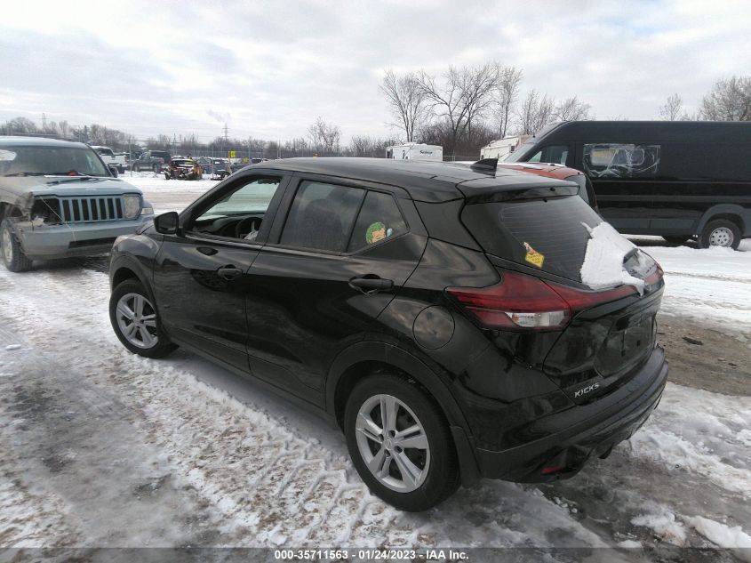 2022 NISSAN KICKS S VIN: 3N1CP5BV4NL500173