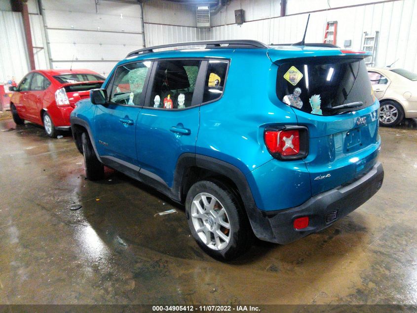 2021 JEEP RENEGADE LATITUDE VIN: ZACNJDBB0MPM96827