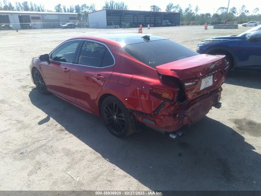 2022 TOYOTA CAMRY XSE VIN: 4T1K61AK2NU018881