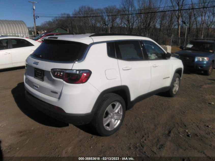 2022 JEEP COMPASS LATITUDE VIN: 3C4NJDBB5NT203016