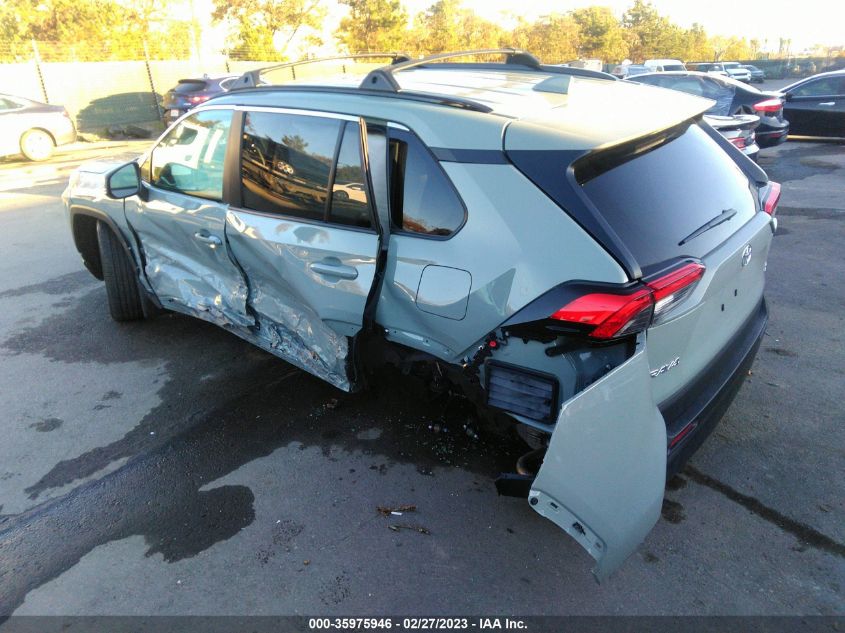 2022 TOYOTA RAV4 XLE PREMIUM VIN: 2T3C1RFV4NW217958