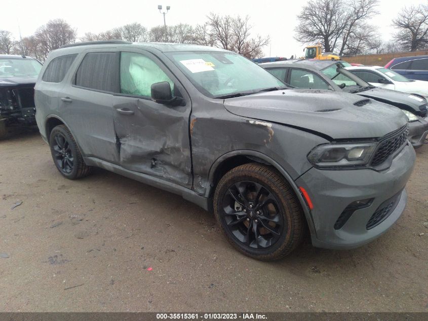 2022 DODGE DURANGO GT PLUS VIN: 1C4RDJDG3NC206735