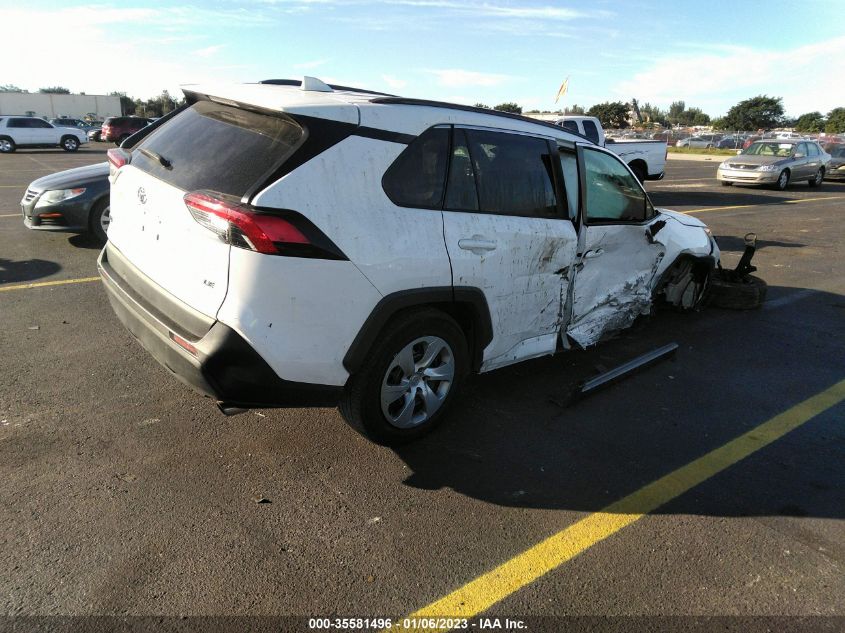 2021 TOYOTA RAV4 LE VIN: 2T3H1RFV3MC101799