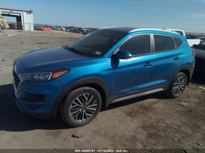 2021 HYUNDAI TUCSON SEL VIN: KM8J33AL2MU337446